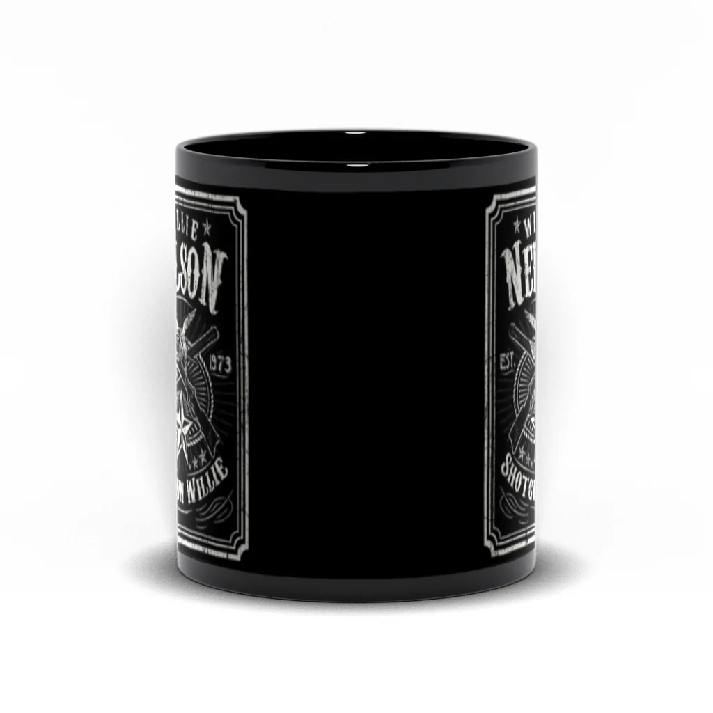 Shotgun Willie 11oz Black Mug - Image 4