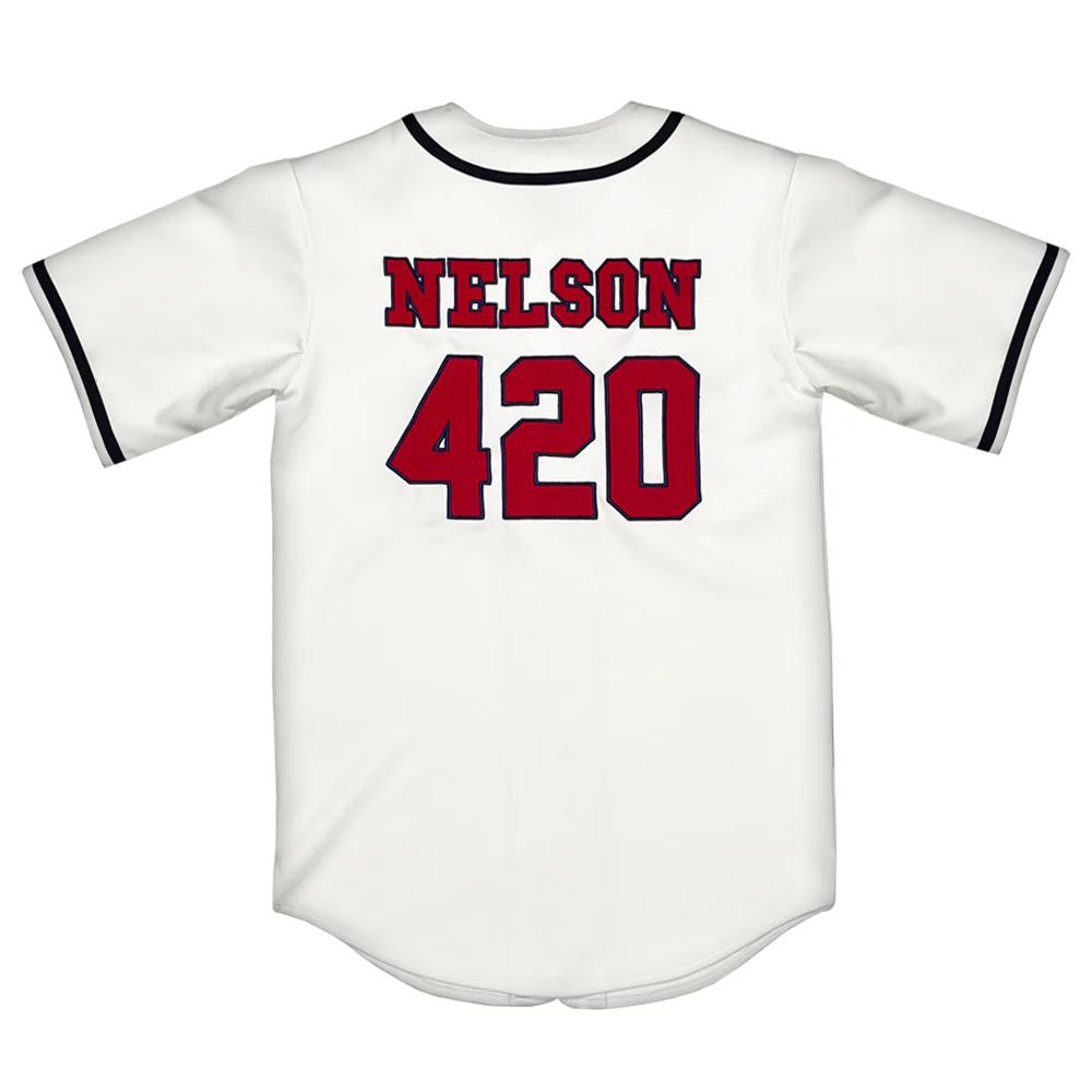 Willie Nelson 420 Baseball Jersey - Image 3